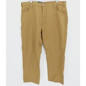 Dickies Carpenter Pants Mens 40x30‎ Bron Duck Relaxed Fit Straight Leg Workwear